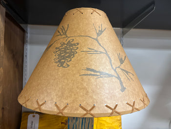 6 X 18 Pinecone Lamp Shade